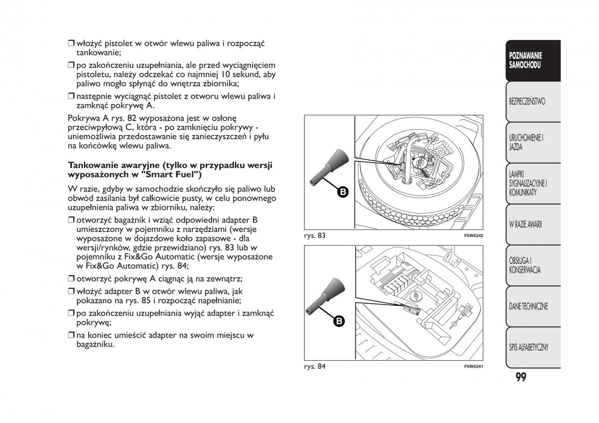 Fiat Panda III 3 instrukcja obslugi / page 103