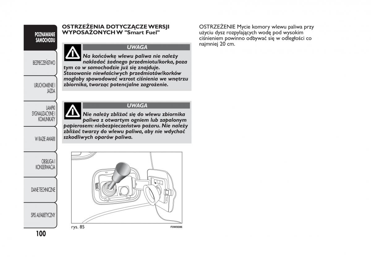 Fiat Panda III 3 instrukcja obslugi / page 104