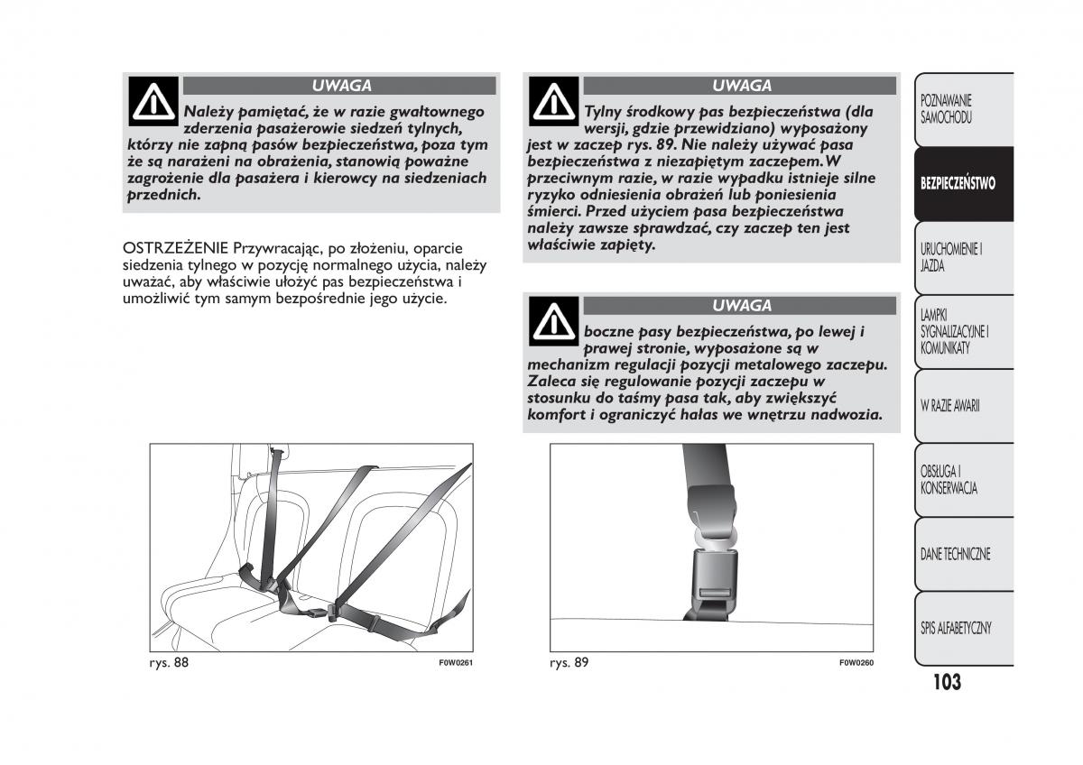 Fiat Panda III 3 instrukcja obslugi / page 107