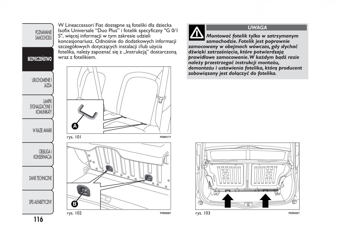 Fiat Panda III 3 instrukcja obslugi / page 120