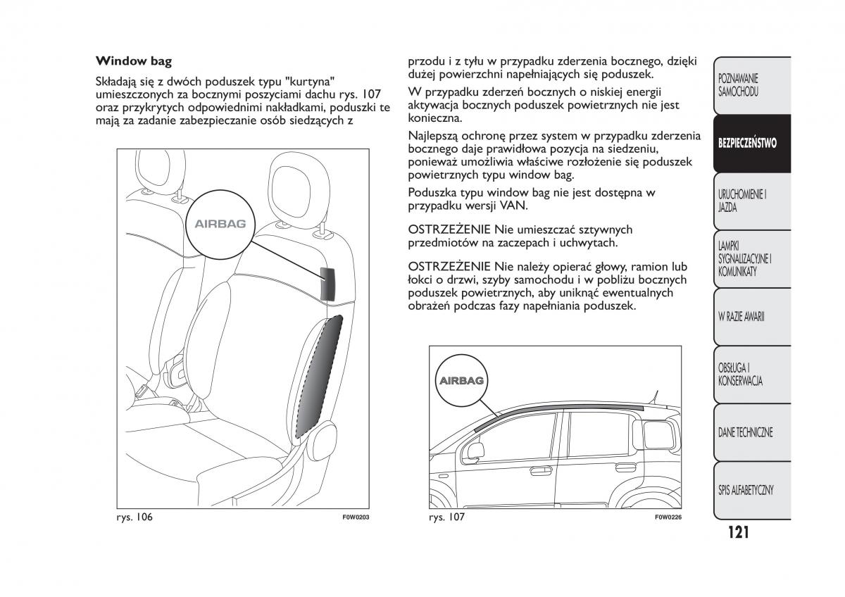 Fiat Panda III 3 instrukcja obslugi / page 125