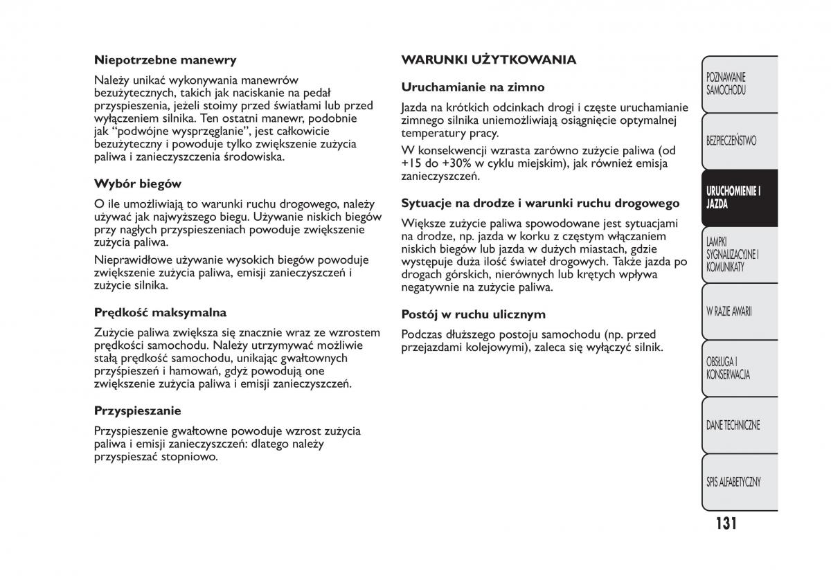 Fiat Panda III 3 instrukcja obslugi / page 135