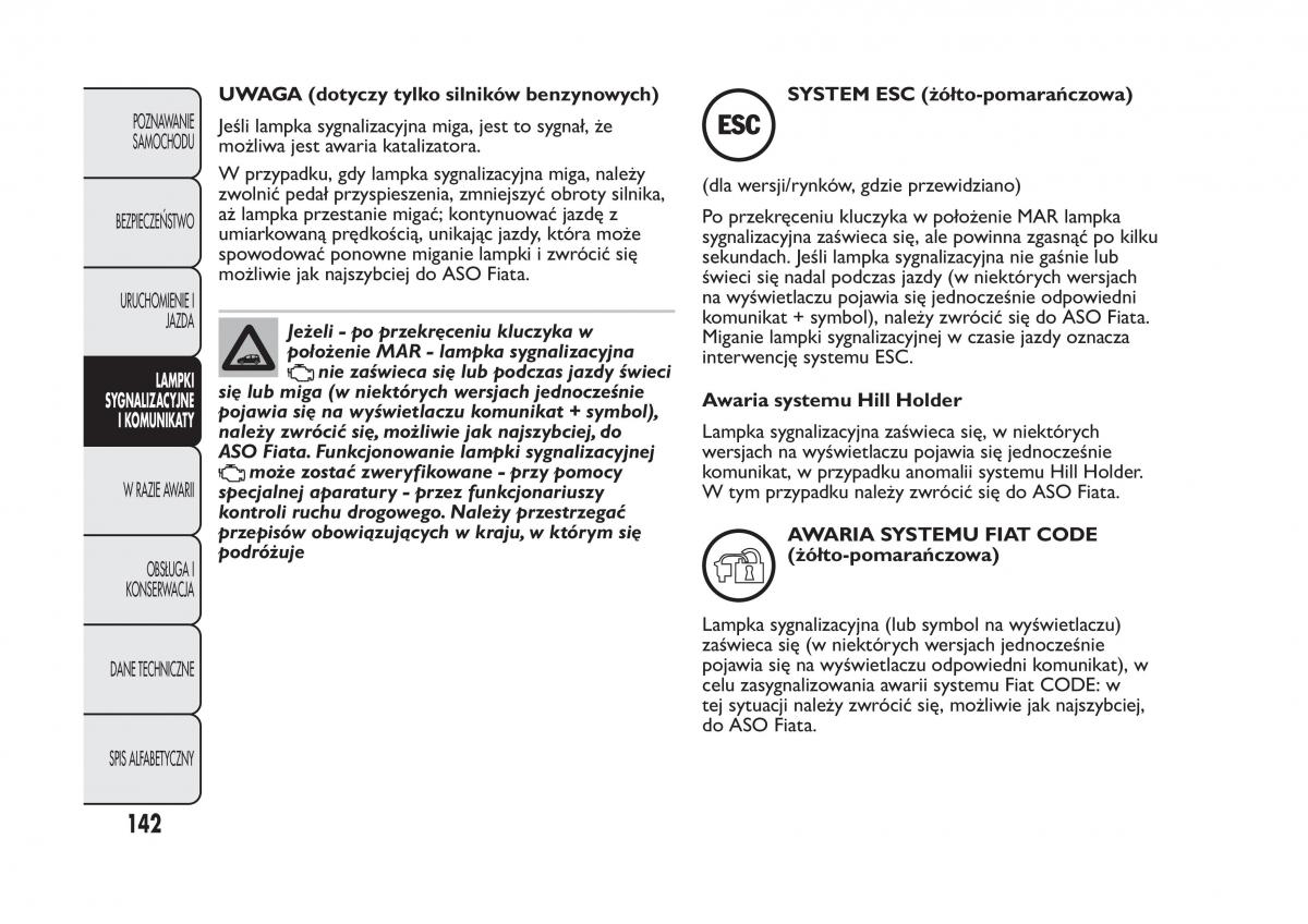 Fiat Panda III 3 instrukcja obslugi / page 146