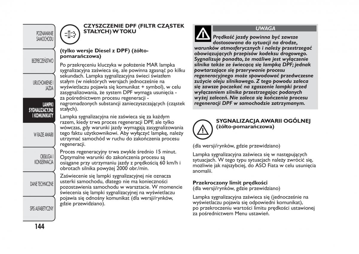 Fiat Panda III 3 instrukcja obslugi / page 148