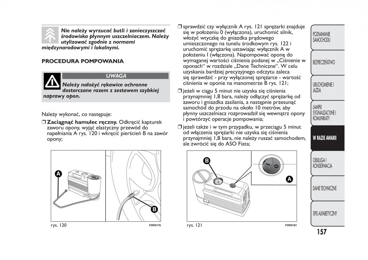 Fiat Panda III 3 instrukcja obslugi / page 161