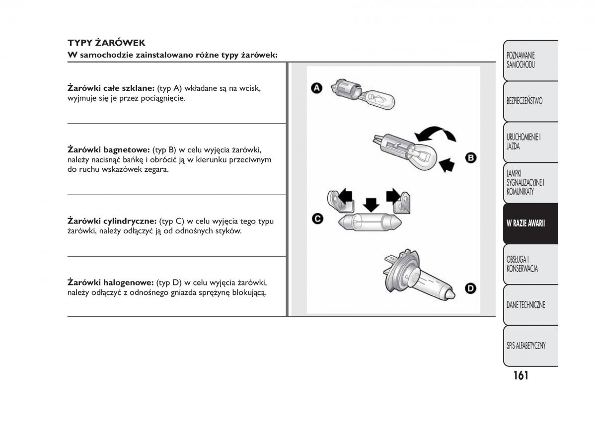 Fiat Panda III 3 instrukcja obslugi / page 165