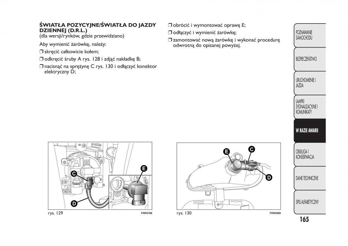 Fiat Panda III 3 instrukcja obslugi / page 169