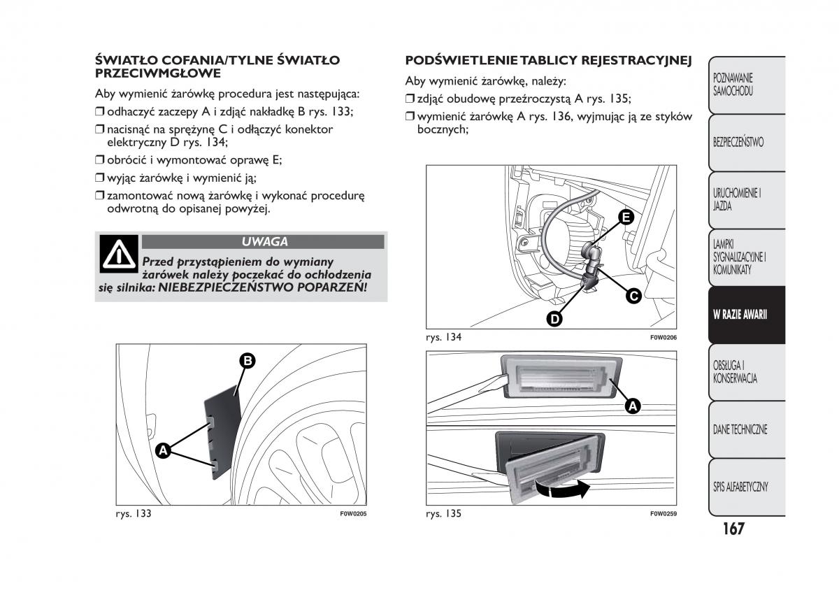 Fiat Panda III 3 instrukcja obslugi / page 171