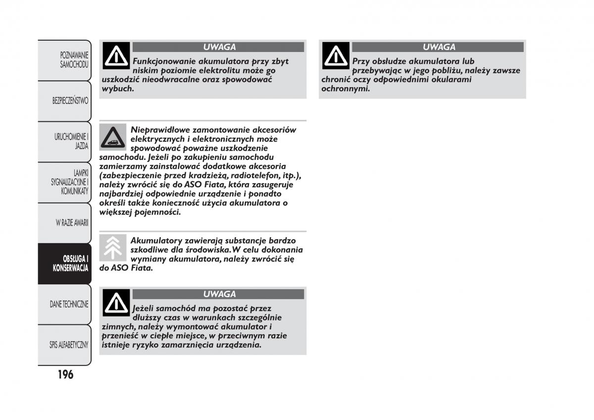 Fiat Panda III 3 instrukcja obslugi / page 200