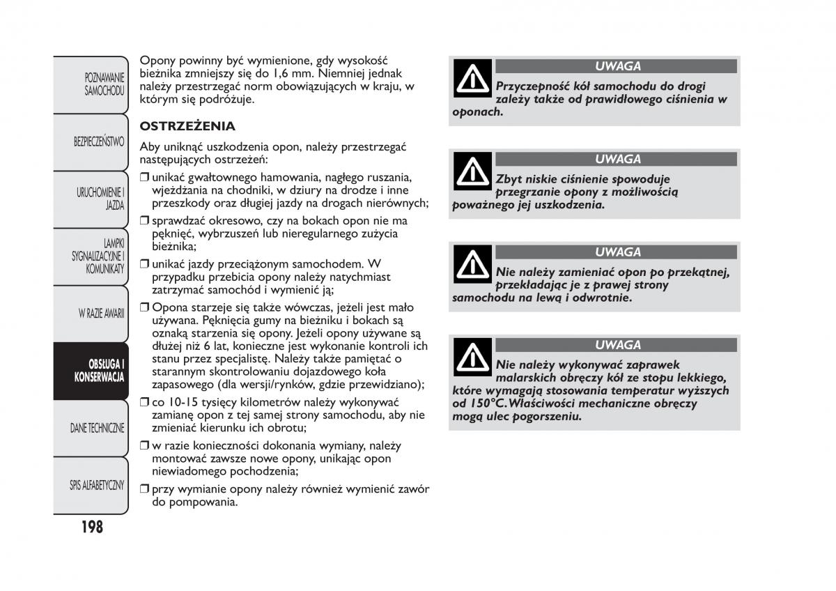 Fiat Panda III 3 instrukcja obslugi / page 202