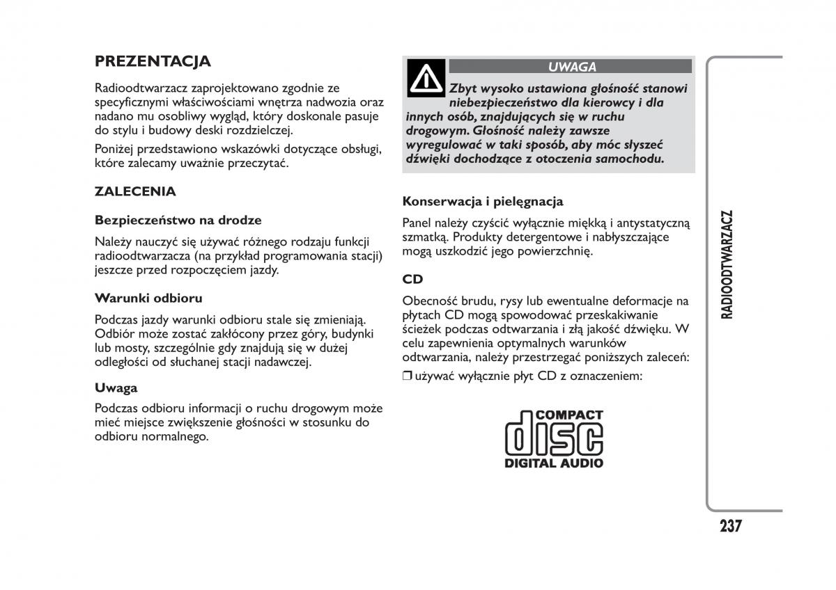 Fiat Panda III 3 instrukcja obslugi / page 241