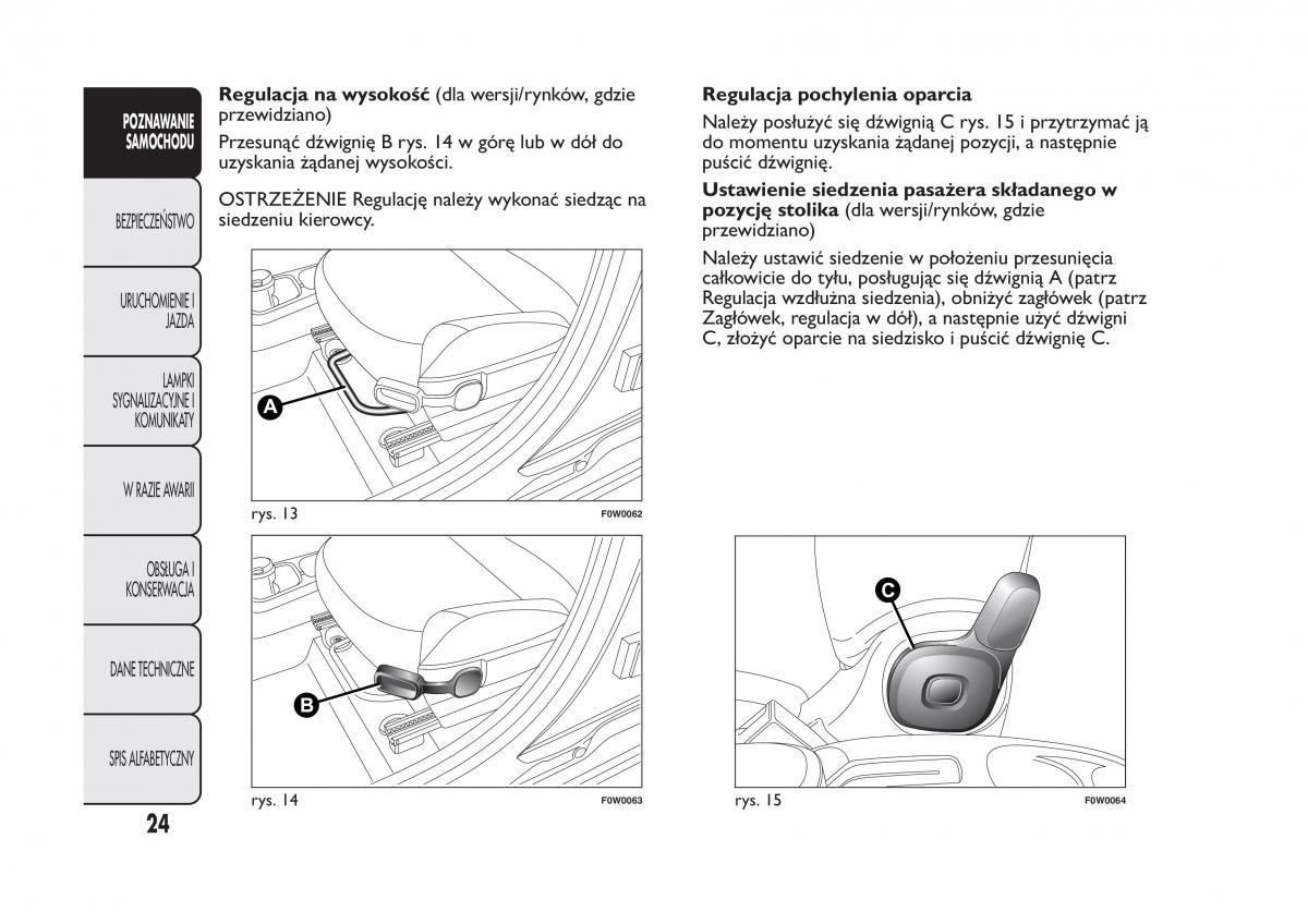 Fiat Panda III 3 instrukcja obslugi / page 28