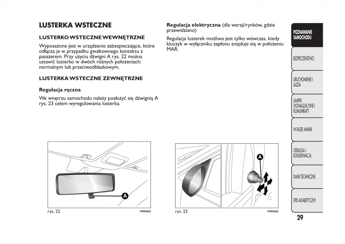 Fiat Panda III 3 instrukcja obslugi / page 33