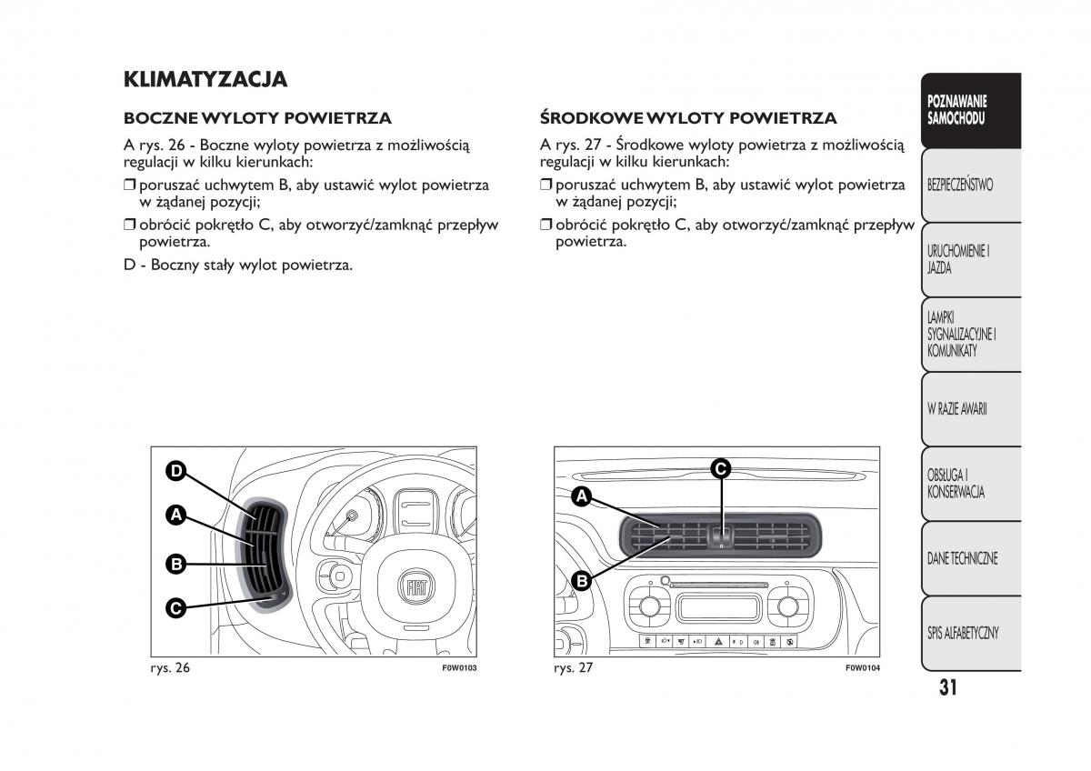 Fiat Panda III 3 instrukcja obslugi / page 35