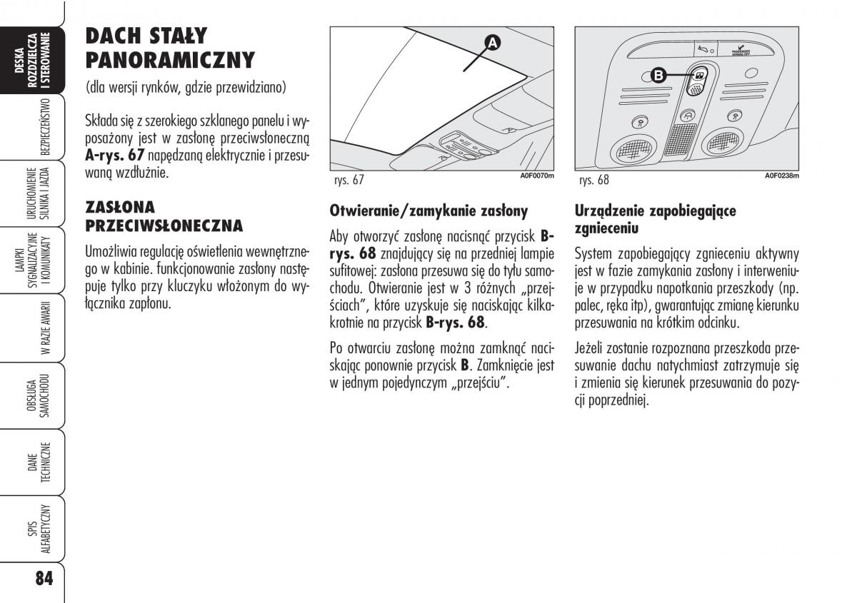 Alfa Romeo Brera Spider instrukcja obslugi / page 86