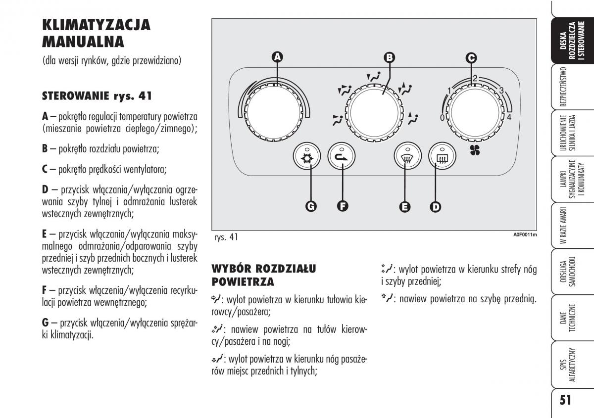 Alfa Romeo Brera Spider instrukcja obslugi / page 53