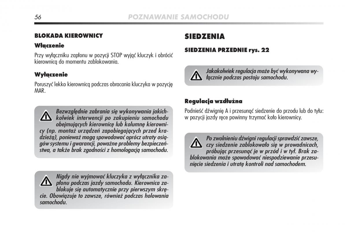 manual  Alfa Romeo Mito instrukcja / page 57