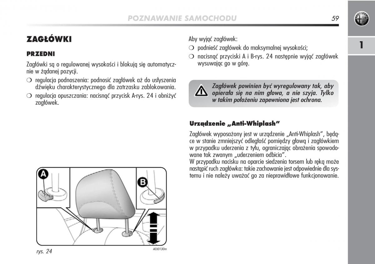 manual  Alfa Romeo Mito instrukcja / page 60