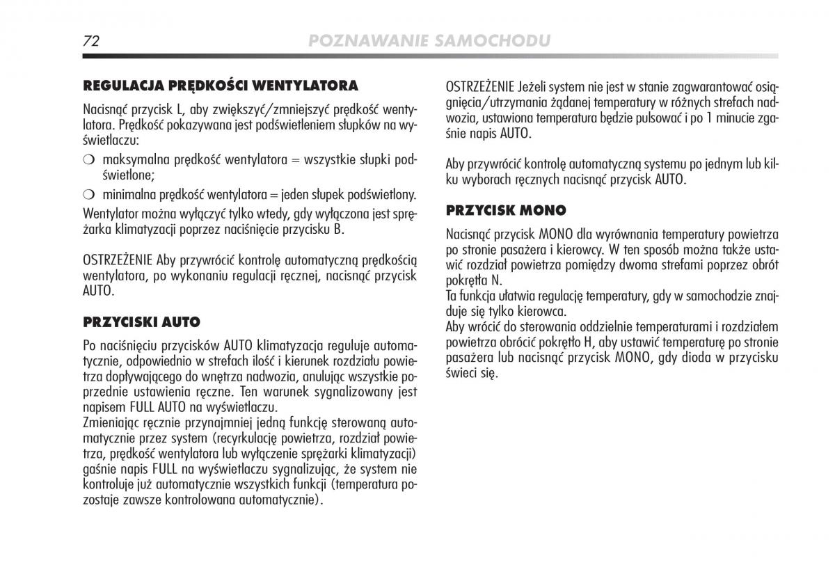 manual  Alfa Romeo Mito instrukcja / page 73