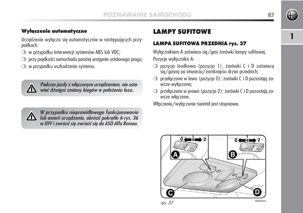 manual  Alfa Romeo Mito instrukcja / page 84