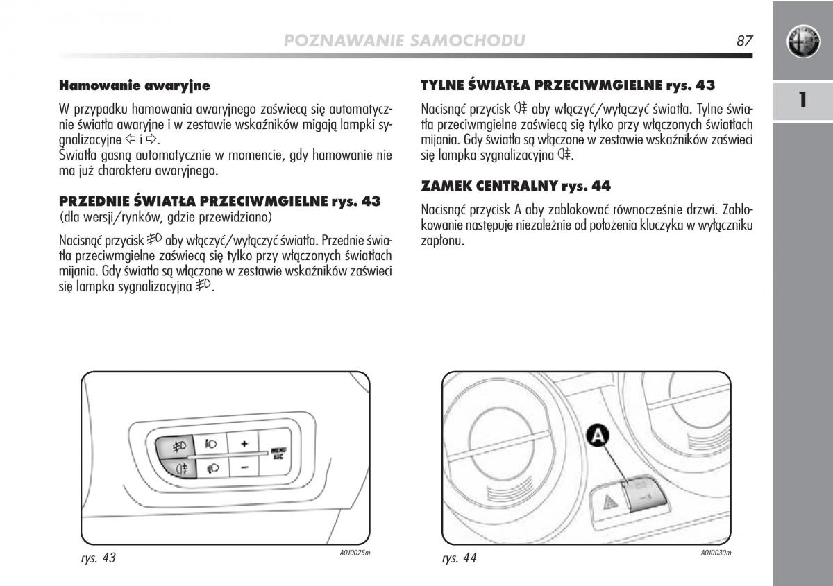 manual  Alfa Romeo Mito instrukcja / page 88