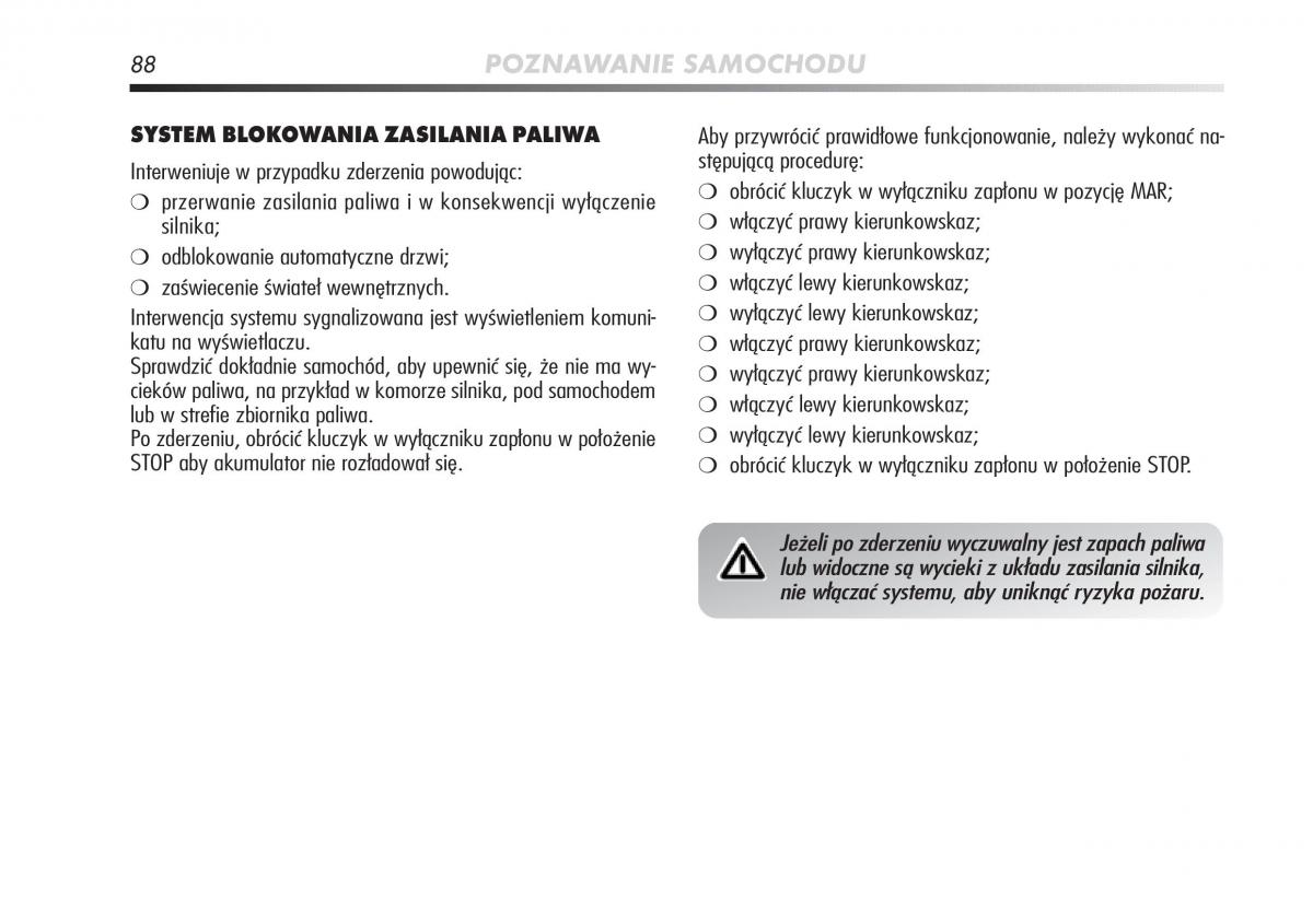 manual  Alfa Romeo Mito instrukcja / page 89