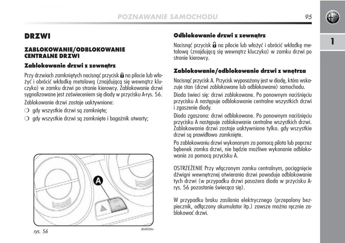 manual  Alfa Romeo Mito instrukcja / page 96