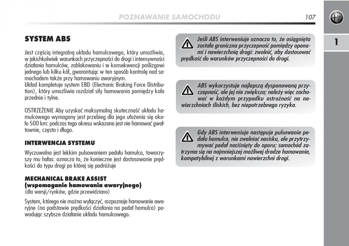 manual  Alfa Romeo Mito instrukcja / page 108