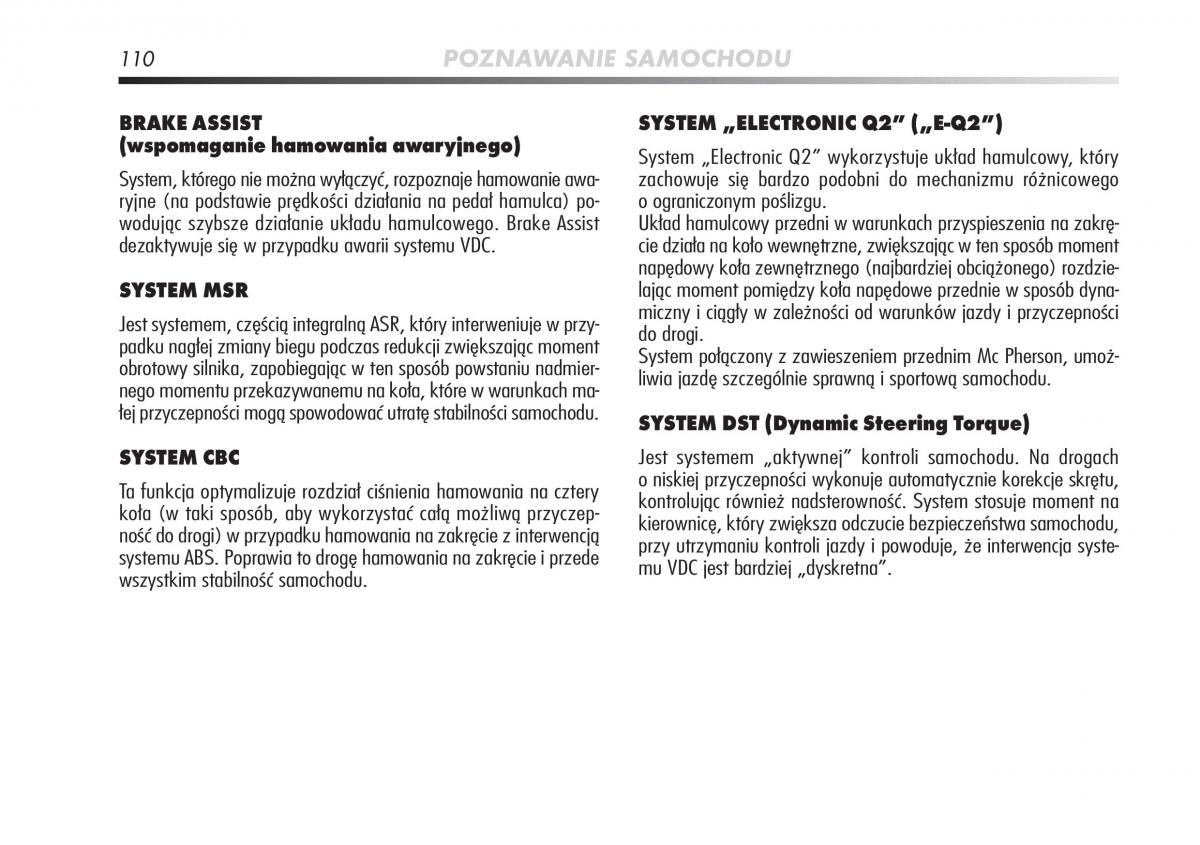 manual  Alfa Romeo Mito instrukcja / page 111