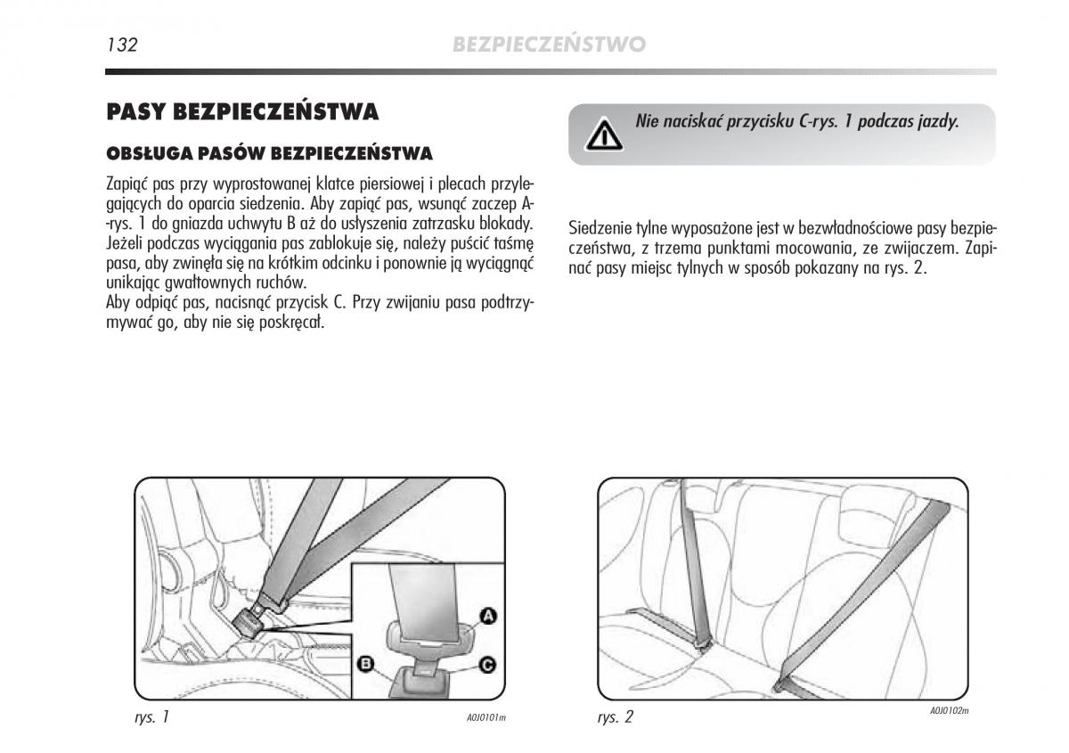 manual  Alfa Romeo Mito instrukcja / page 133