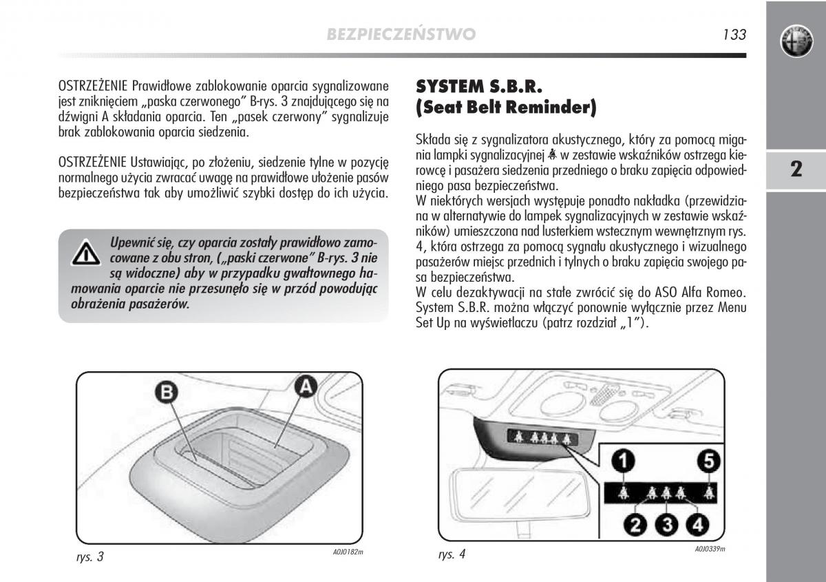 manual  Alfa Romeo Mito instrukcja / page 134