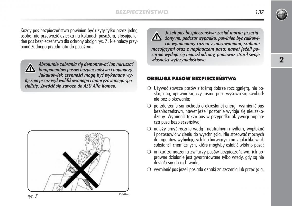 manual  Alfa Romeo Mito instrukcja / page 138