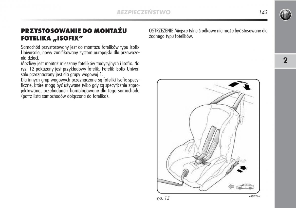 manual  Alfa Romeo Mito instrukcja / page 144