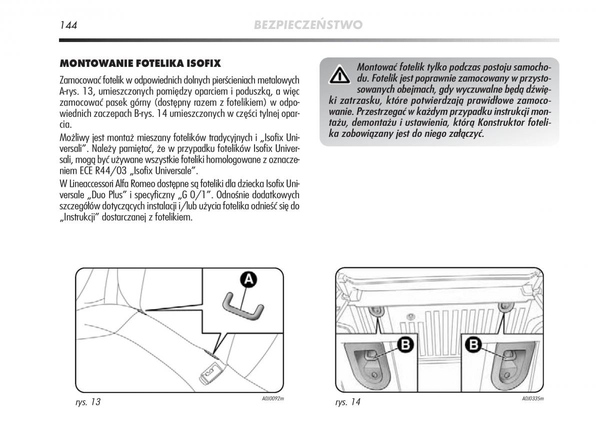 manual  Alfa Romeo Mito instrukcja / page 145