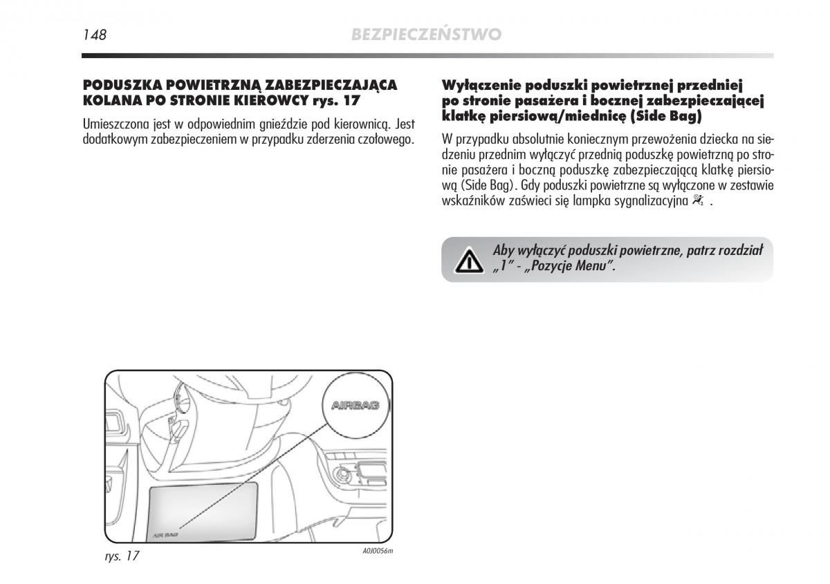 manual  Alfa Romeo Mito instrukcja / page 149