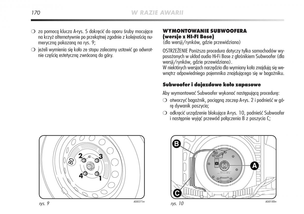 manual  Alfa Romeo Mito instrukcja / page 171