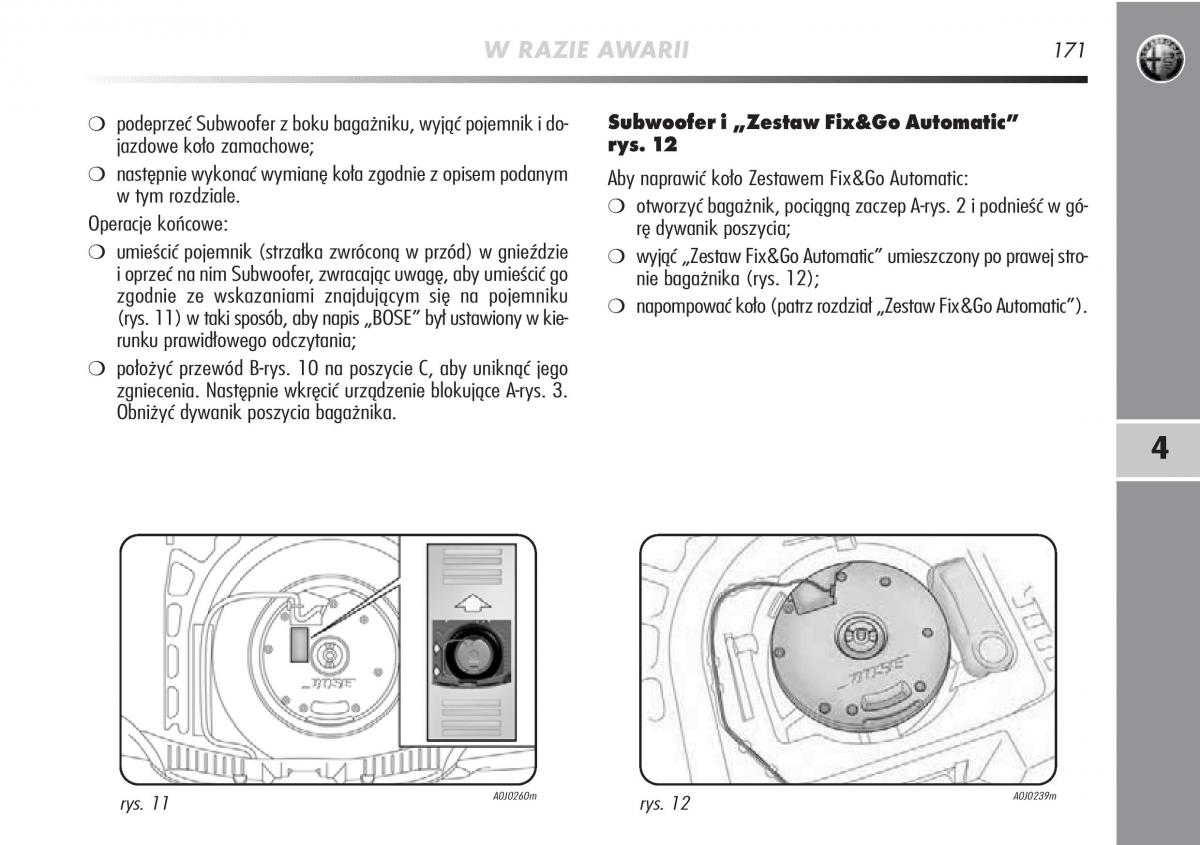 manual  Alfa Romeo Mito instrukcja / page 172