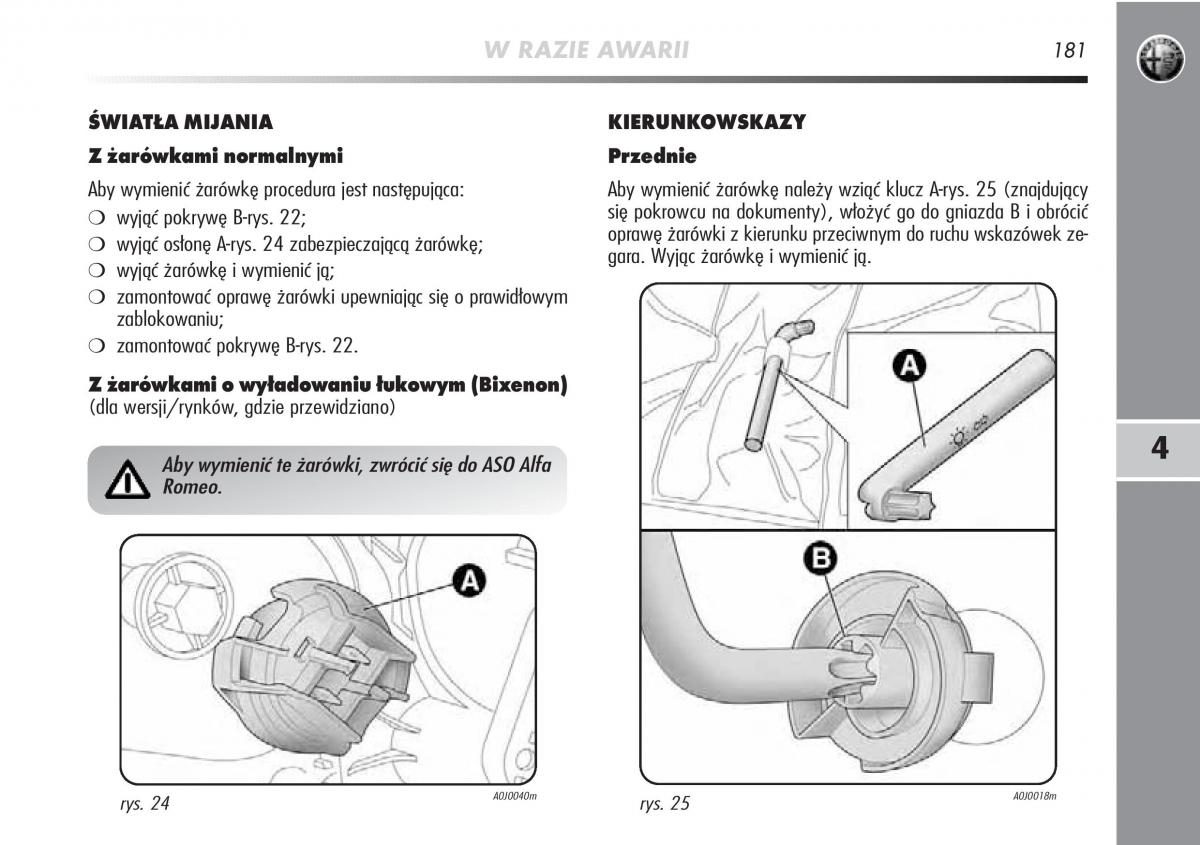 manual  Alfa Romeo Mito instrukcja / page 182