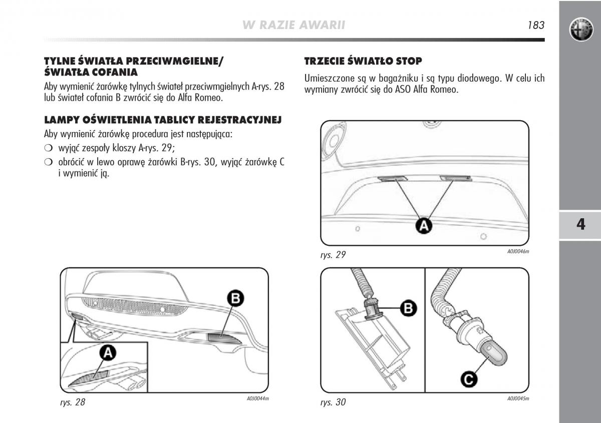 manual  Alfa Romeo Mito instrukcja / page 184