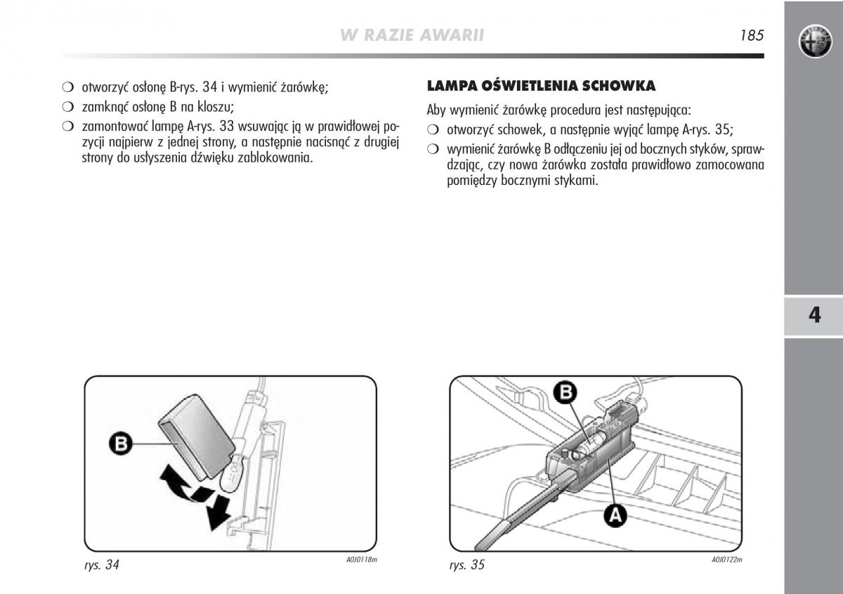 manual  Alfa Romeo Mito instrukcja / page 186