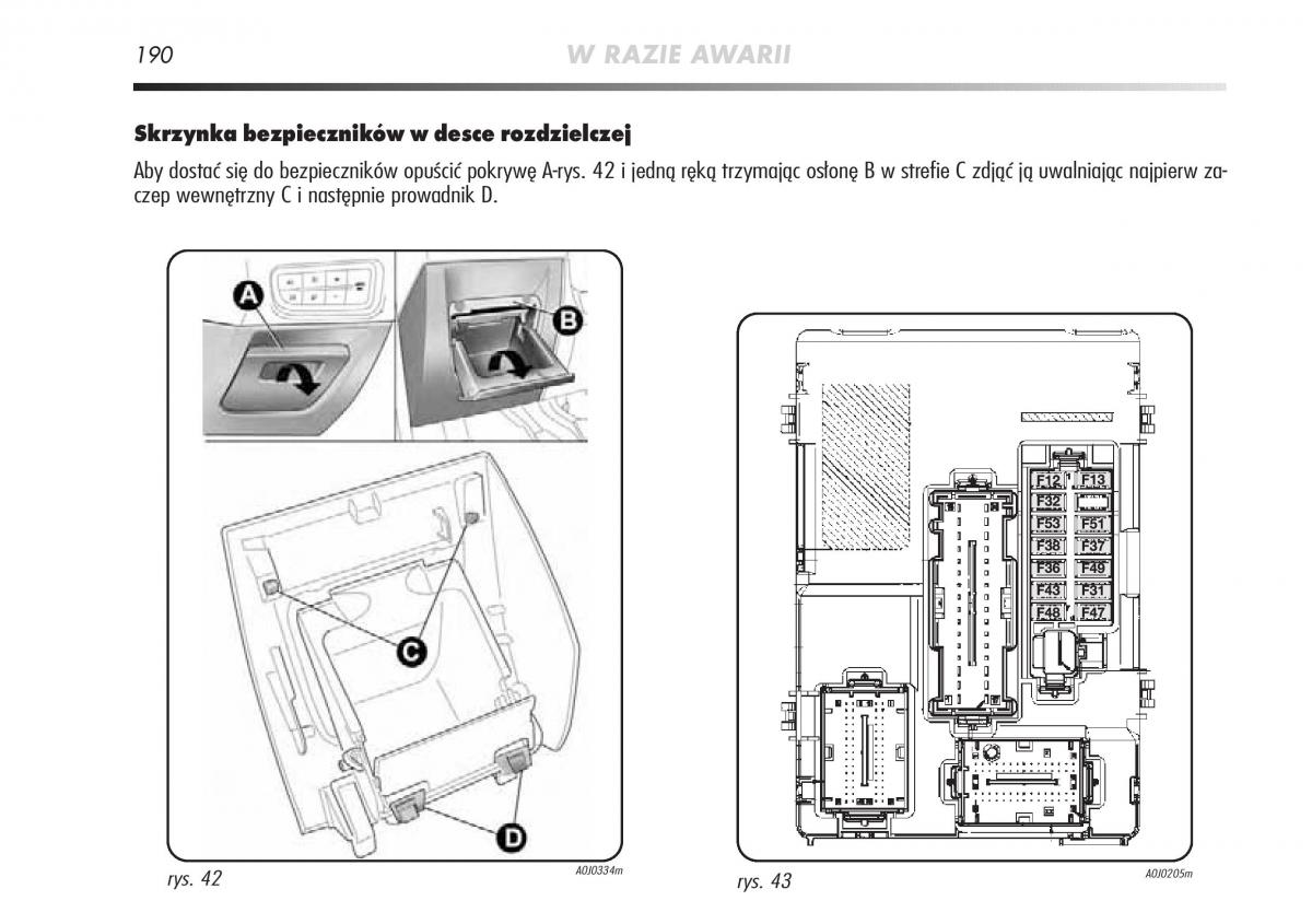 manual  Alfa Romeo Mito instrukcja / page 191