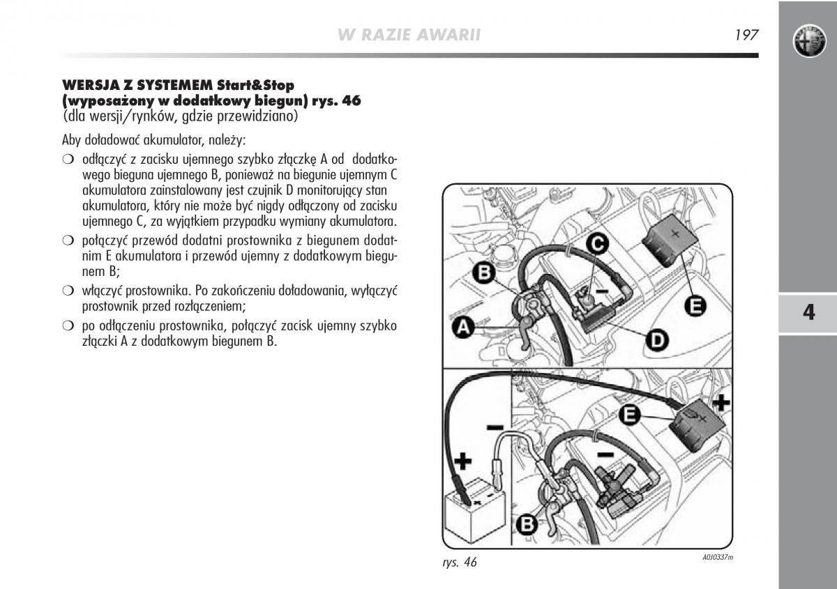 manual  Alfa Romeo Mito instrukcja / page 198