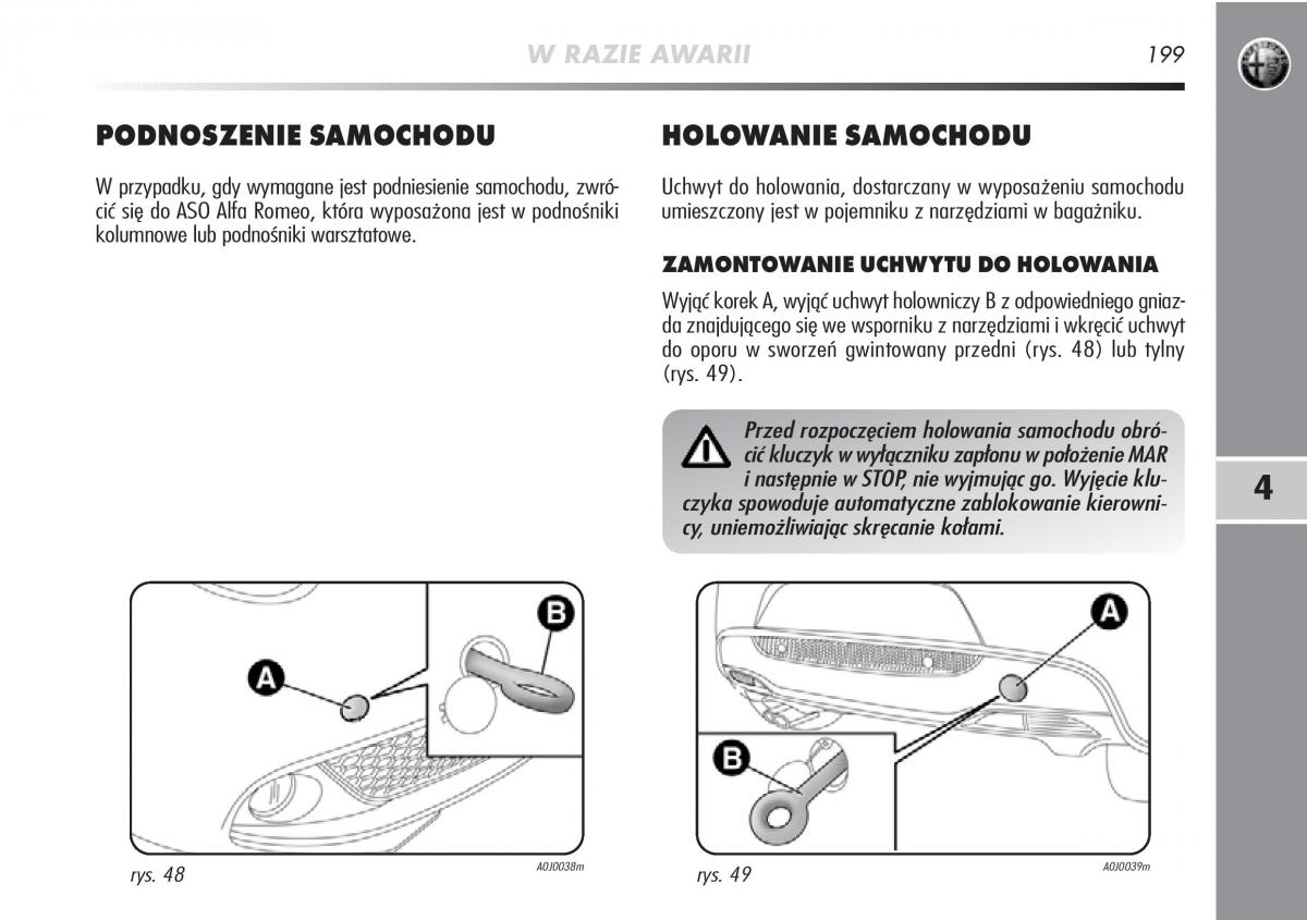 manual  Alfa Romeo Mito instrukcja / page 200