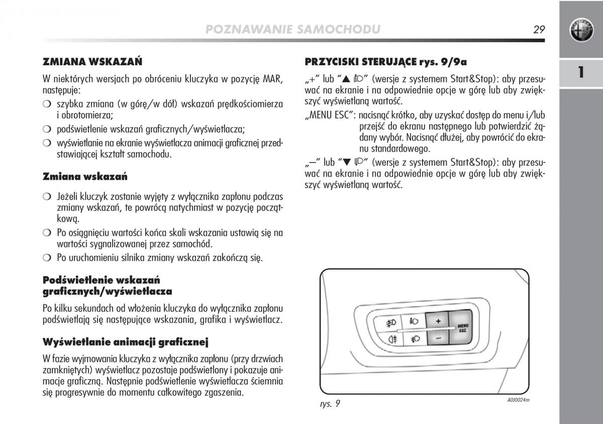 Alfa Romeo Mito instrukcja obslugi / page 30