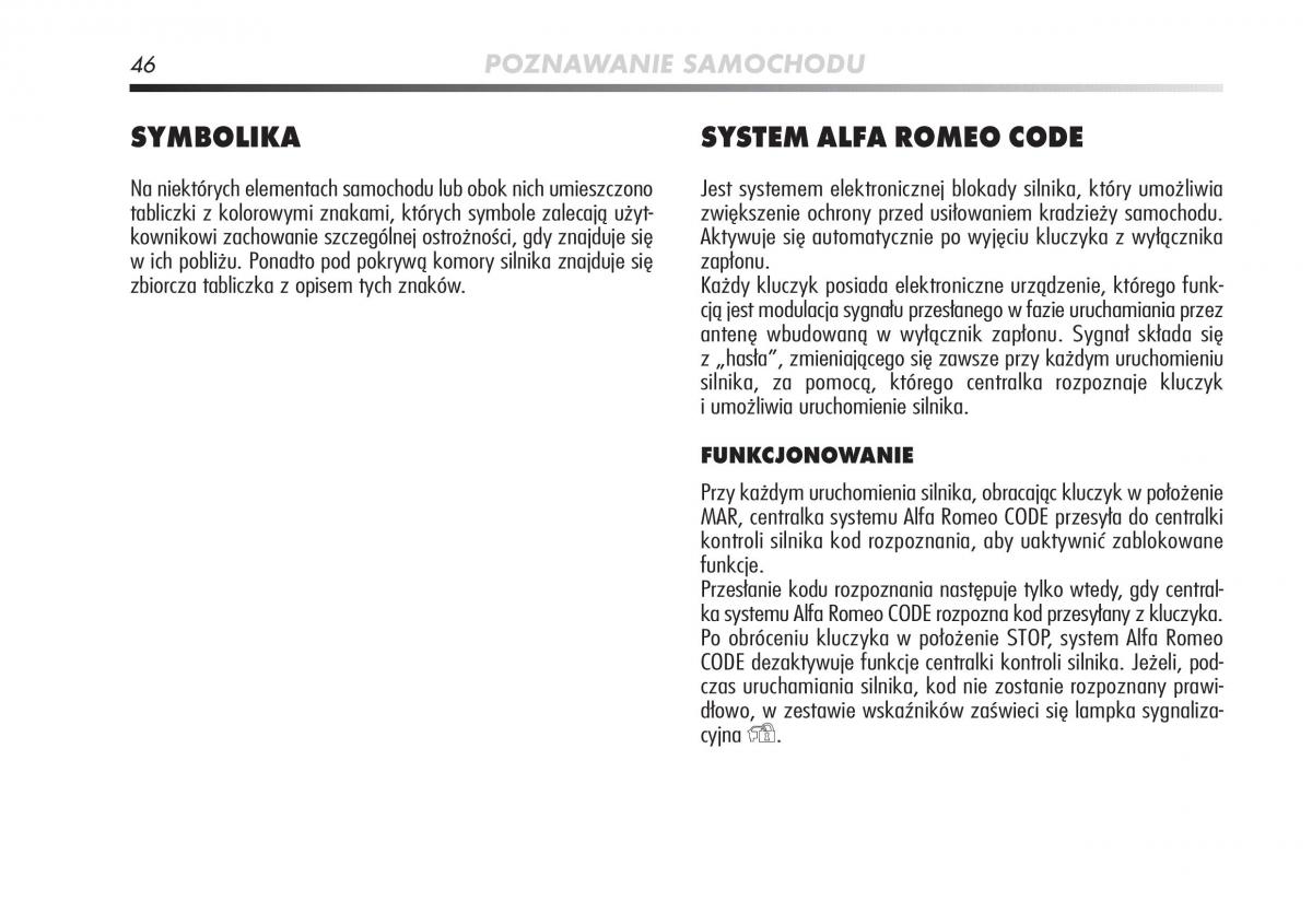 manual  Alfa Romeo Mito instrukcja / page 47