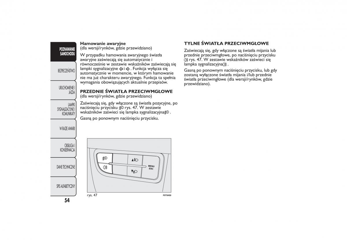 Fiat Quobo instrukcja obslugi / page 57