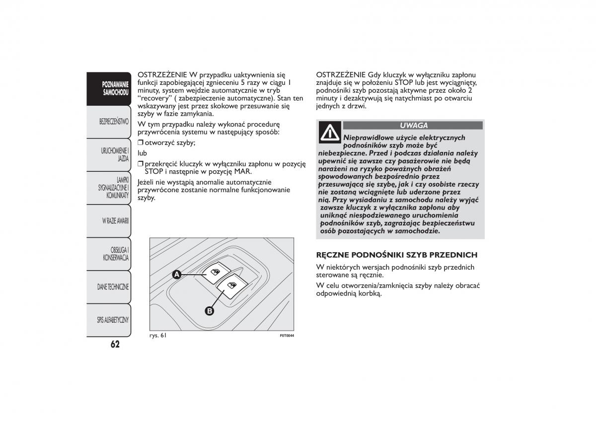 Fiat Quobo instrukcja obslugi / page 65