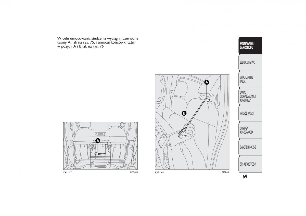 Fiat Quobo instrukcja obslugi / page 72