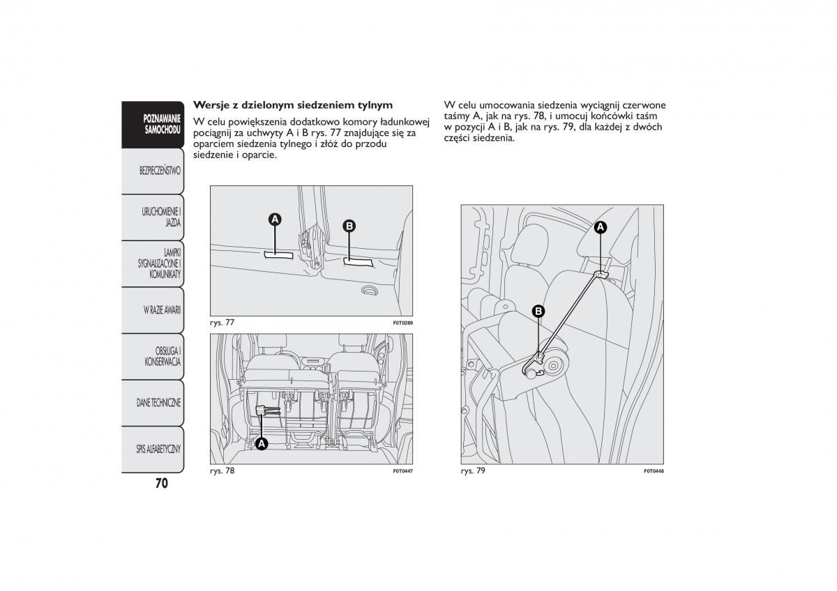 Fiat Quobo instrukcja obslugi / page 73