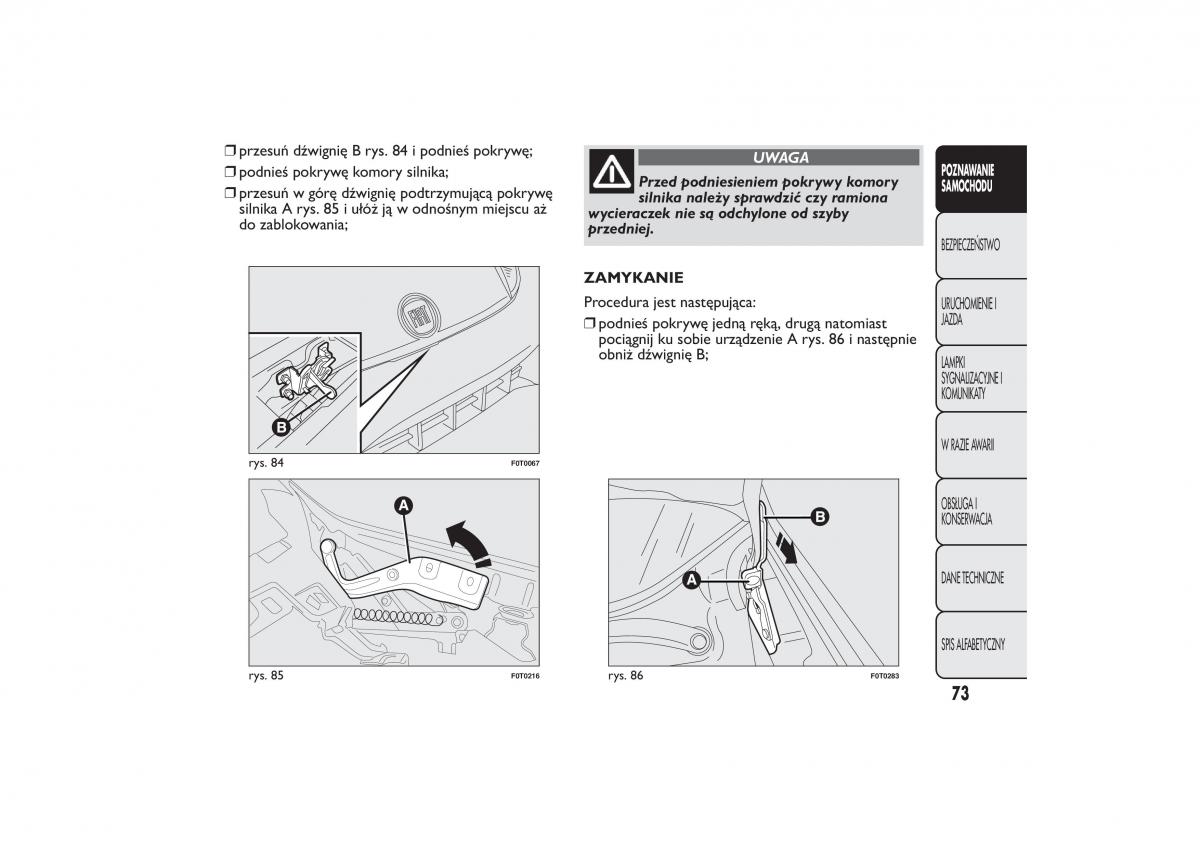 Fiat Quobo instrukcja obslugi / page 76